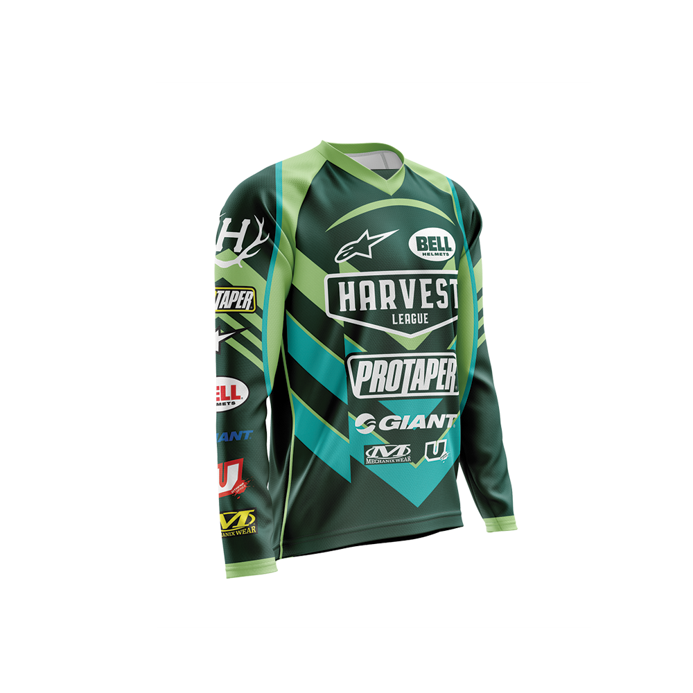 BMX LONG SLEEVE BIKE JERSEY