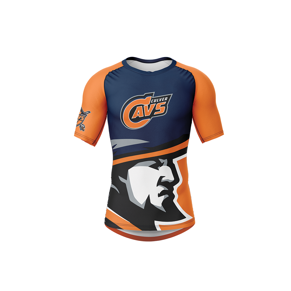 TAKEDOWN SHORT SLEEVE COMPRESSION WITH EXTENDED TAIL