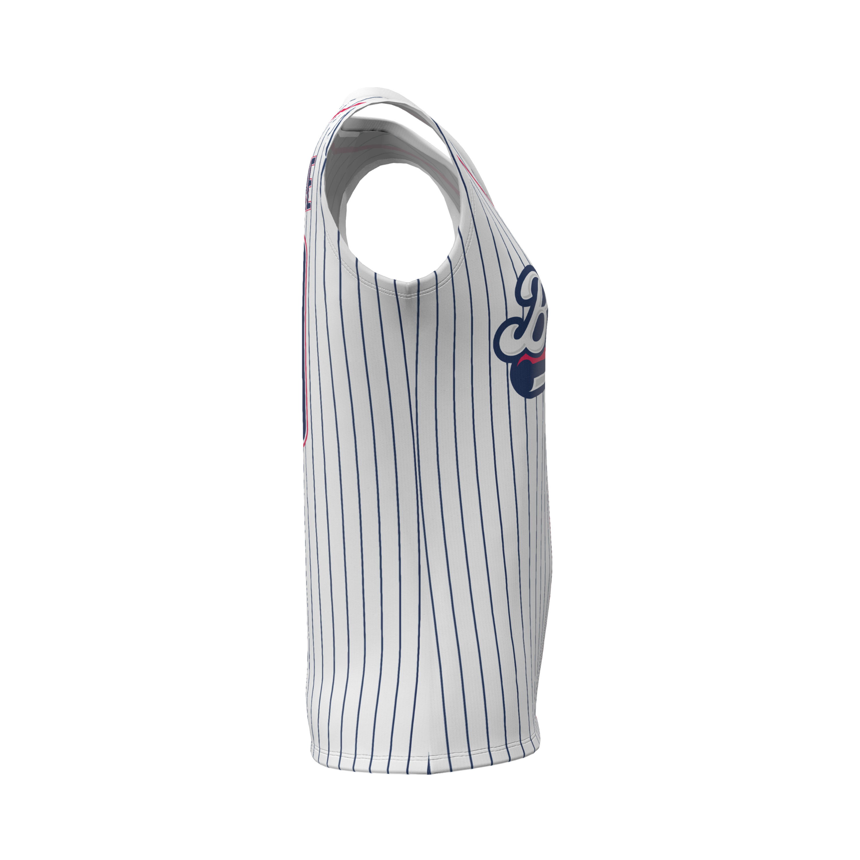 RISE SLEEVELESS V-NECK JERSEY - CORE